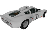 Chaparral 2D Race Car (1966) 3D Model