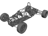 Chassis F600 3D Model preview