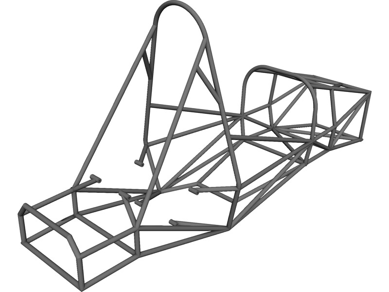 Chassis FSAE 3D Model