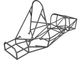 Chassis FSAE 3D Model preview