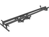 Chassis Scania 3D Model preview