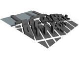 Chelsea Neighborhood NYC 3D Model preview