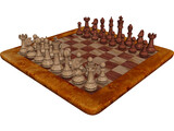 Chess Set 3D Model preview