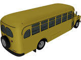 Chevrolet 6700 School Bus (1955) 3D Model