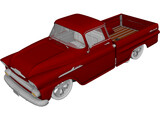 Chevrolet Apache Fleetside (1958) 3D Model preview