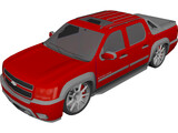 Chevrolet Avalanche (2009) 3D Model preview
