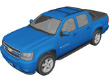Chevrolet Avalanche (2010) 3D Model preview