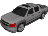 Chevrolet Avalanche 3D Model preview