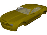 Chevrolet Camaro Body (2011) 3D Model preview