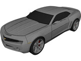 Chevrolet Camaro Concept 3D Model preview