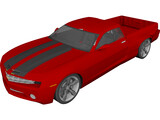 Chevrolet Camaro Elcomino (2010) 3D Model preview