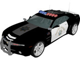 Chevrolet Camaro Highway Patrol 3D Model preview