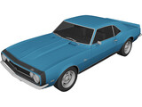 Chevrolet Camaro SS (1967) 3D Model preview