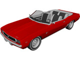 Chevrolet Camaro SS (1969) 3D Model preview