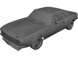 Chevrolet Camaro Z28 (1967) 3D Model preview