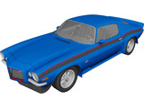 Chevrolet Camaro Z28 (1976) 3D Model preview