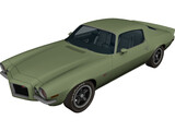 Chevrolet Camaro Z28 3D Model preview