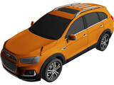 Chevrolet Captiva JP 3D Model preview
