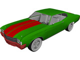 Chevrolet Chevelle (1980) 3D Model preview