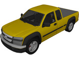 Chevrolet Colorado Pickup 3D Model preview