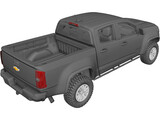 Chevrolet Colorado ZR2 (2017) 3D Model preview
