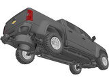 Chevrolet Colorado ZR2 (2017) 3D Model