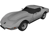 Chevrolet Corvette (1979) 3D Model preview