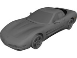 Chevrolet Corvette (1999) 3D Model preview