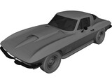 Chevrolet Corvette 3D Model preview