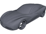 Chevrolet Corvette C7 3D Model preview