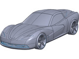 Chevrolet Corvette C7 3D Model