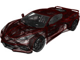 Chevrolet Corvette C8 Stingray (2020) 3D Model