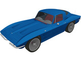 Chevrolet Corvette Stingray (1964) 3D Model