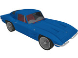 Chevrolet Corvette Stingray (1964) 3D Model