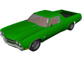 Chevrolet El Camino (1975) 3D Model preview