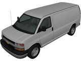Chevrolet Express (2011) 3D Model preview