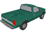 Chevrolet Full-Size Pickup (1994) 3D Model