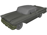 Chevrolet Impala (1958) 3D Model preview