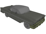 Chevrolet Impala (1958) 3D Model