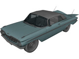 Chevrolet Impala (1963) 3D Model preview