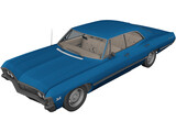 Chevrolet Impala (1967) 3D Model preview