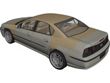 Chevrolet Impala (2000) 3D Model preview
