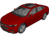 Chevrolet Malibu (2018) 3D Model preview