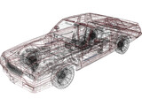 Chevrolet Monte Carlo SS (1986) 3D Model