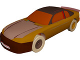 Chevrolet Monte Carlo Stock Car (1995) 3D Model preview