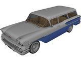Chevrolet Nomad (1958) 3D Model preview