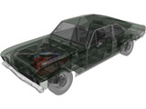 Chevrolet Nova SS (1969) 3D Model