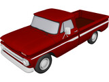 Chevrolet Pickup (1966) 3D Model preview