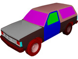 Chevrolet S10 Blazer (1986) 3D Model preview