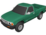 Chevrolet S10 Pickup (1994) 3D Model preview